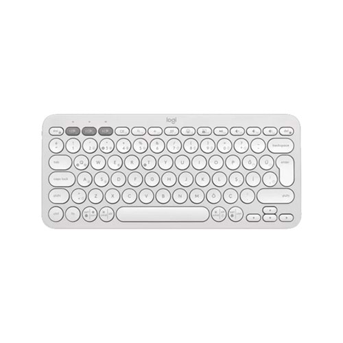 Logitech K380s Pebble Keys 2 BT Klavye Beyaz