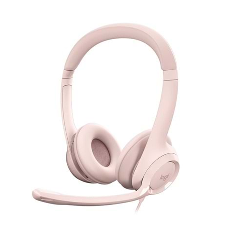 Logitech H390 Mikrofonlu Pembe Kulaklık 981-001281