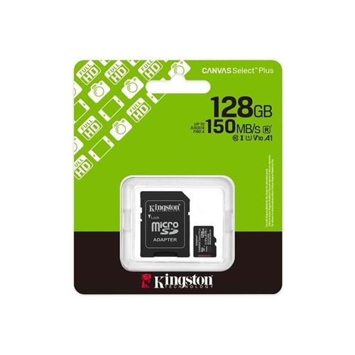 Kingston 128GB Micro SD Gen3 150MB/s SDCS3/128GB