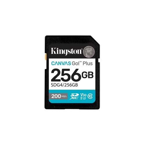 Kingston 256GB SDXC Gen4 200MB/s SDG4/256GB