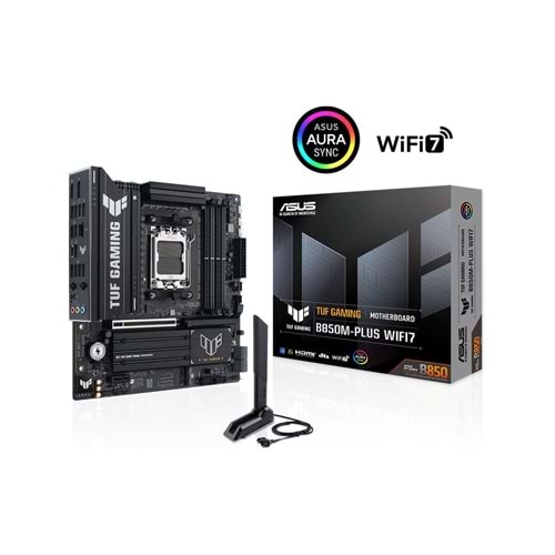 Asus TUF Gaming B850M-PLUS WIFI7 W B850 DDR5 USB3.2 M.2 DP/HDMI PCI 5.0 AM5 Anak