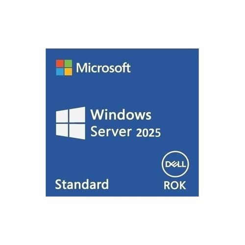 Dell WINDOWS SERVER 2025 STANDART W2K25STD-ROK 634-CVFM