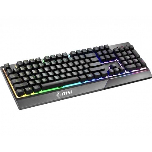 Msi Vigor GK30 TR 6 Bölge RGB Aydınlatma Mekanik Hisli TR Gaming Klavye