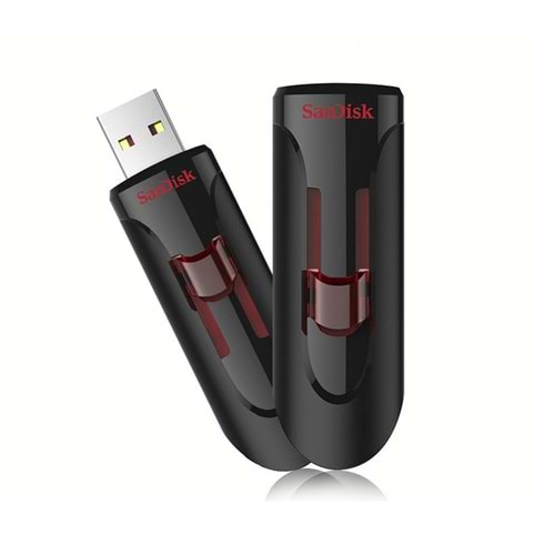 Sandisk 16GB Cruzer Glide USB 3.0 Siyah USB Bellek SDCZ600-016G-G35