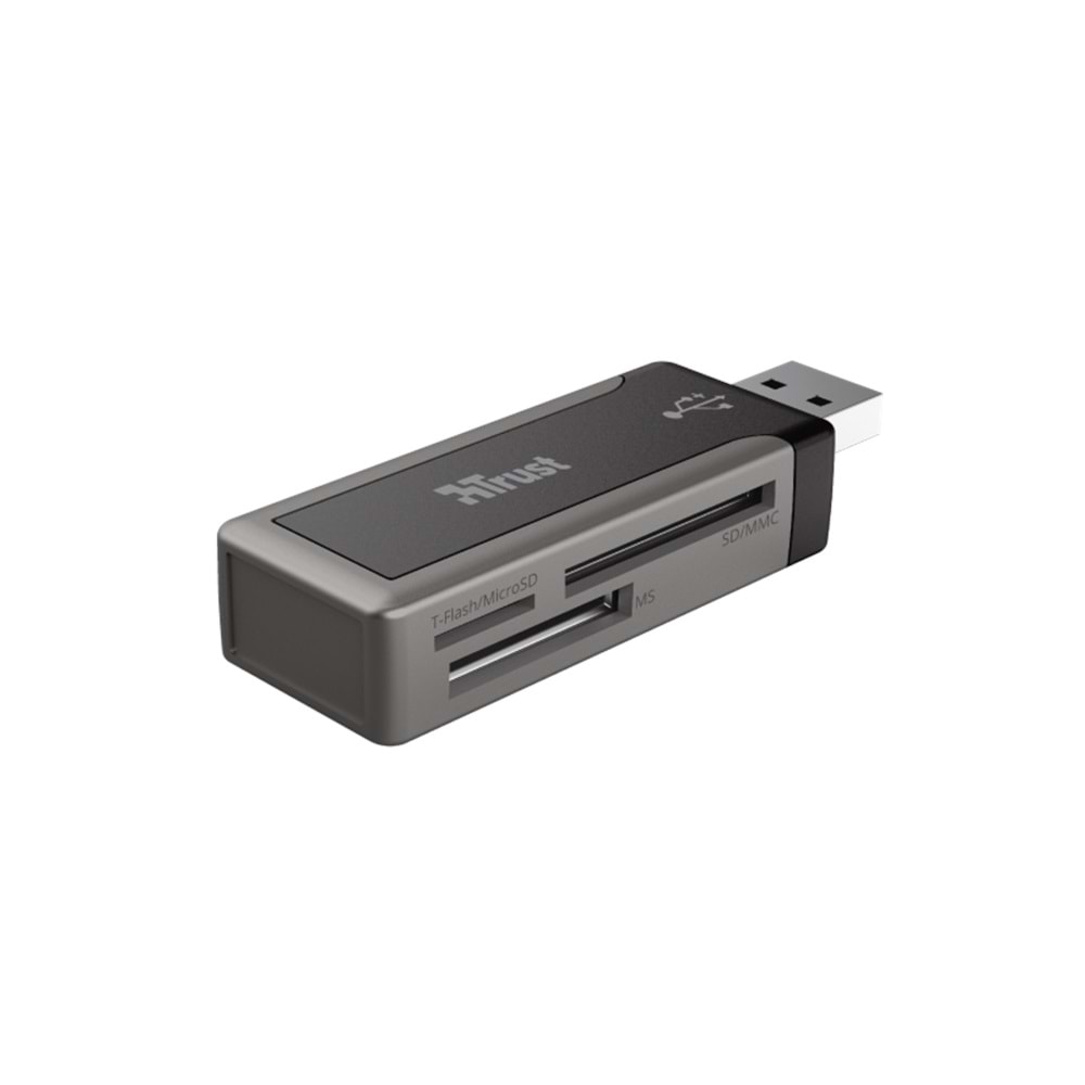 TRUST ROBSON USB 2.0 Kompakt Mini Siyah Kart Okuyucu 15298