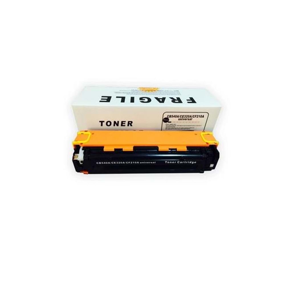 Fragile CB540A/CE320A/CF210A/131A Siyah Cipli 2200 Sayfa Toner
