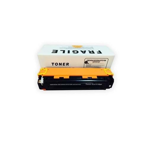 Fragile CB540A/CE320A/CF210A/131A Siyah Cipli 2200 Sayfa Toner