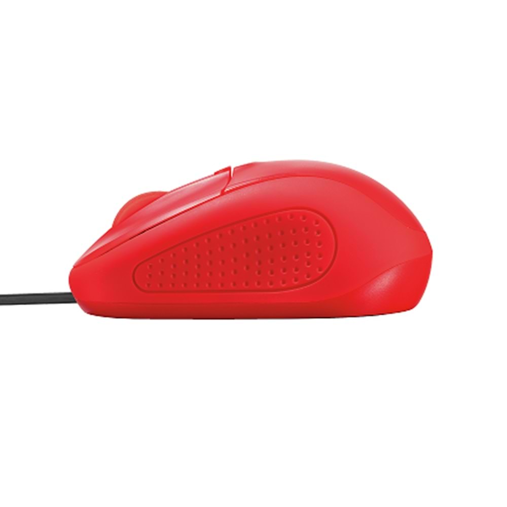 TRUST Kablolu USB Optik Compact Kırmızı Mouse 21793