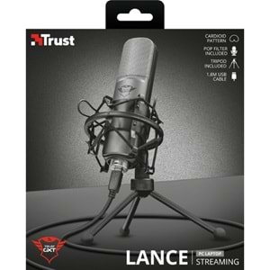 TRUST MIC GXT 242 Lance Streaming Mikrofon 22614