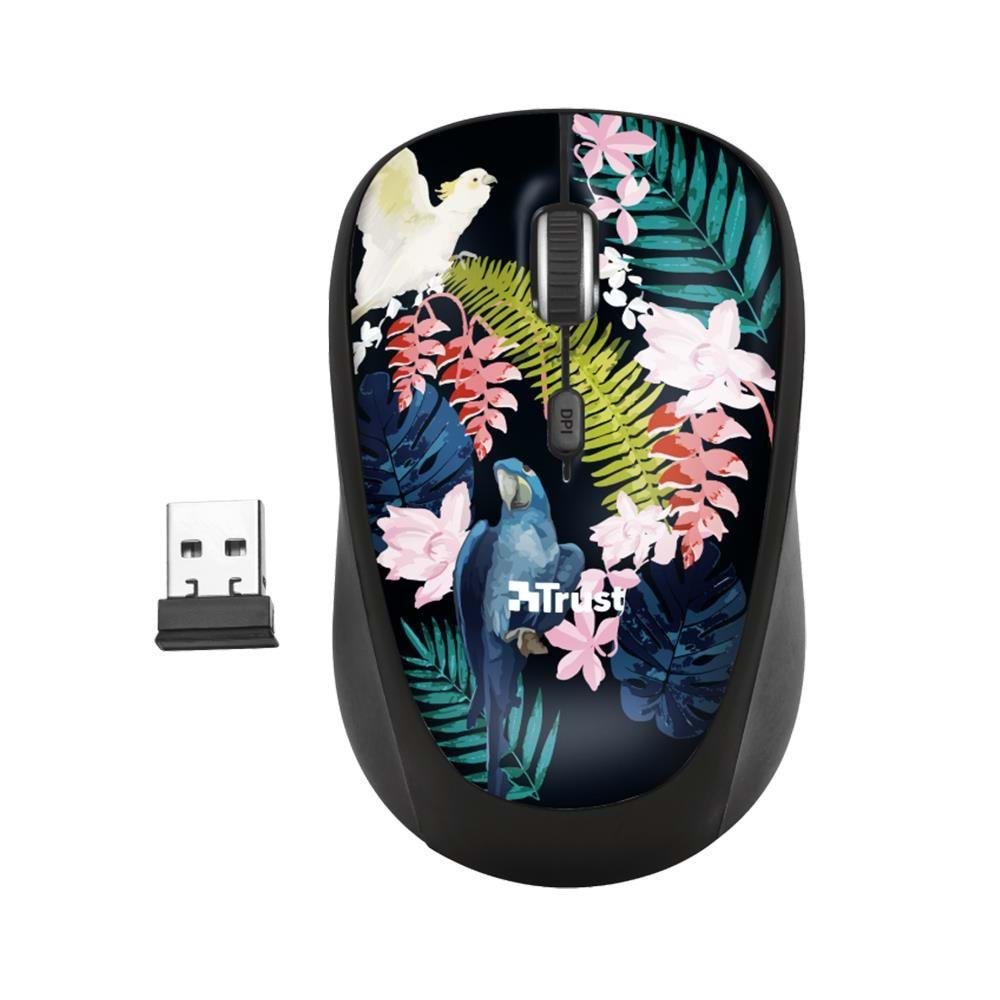 TRUST YVI Kablosuz 1600DPI Optik Mouse Parrot 23387