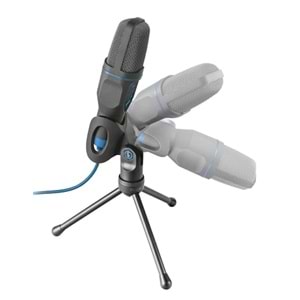 TRUST 23790 Mic Micro USB 3.5mm Siyah Mikrofon