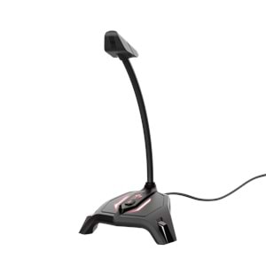 TRUST MIC GXT 215 Zabi LED-Illuminated USB Gaming Mikrofon 23800