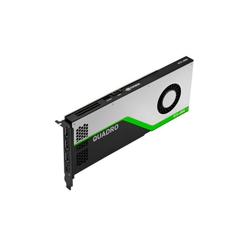 Dell NVIDIA Quadro RTX 4000 8GB 3x DP + 1x Virtual Link RT Cores Tensor 490-BFCY Ekran Kartı