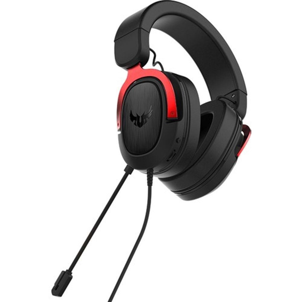 Asus TUF Gaming H3 Kırmızı 7.1 Surround Oyuncu Kulaklık