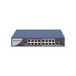 Hikvision DS-3E0318P-E/M(B) 16 Port 1x100Mb + 1x1000Mb + 1xSFP PoE(130W Switch