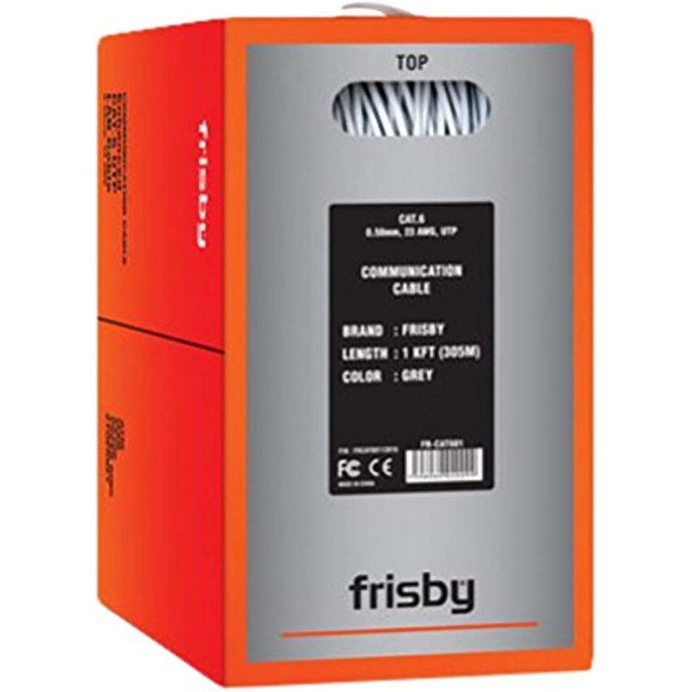 Frisby FR-CAT601 CAT6 23AWG 305m CAT6 Kablo
