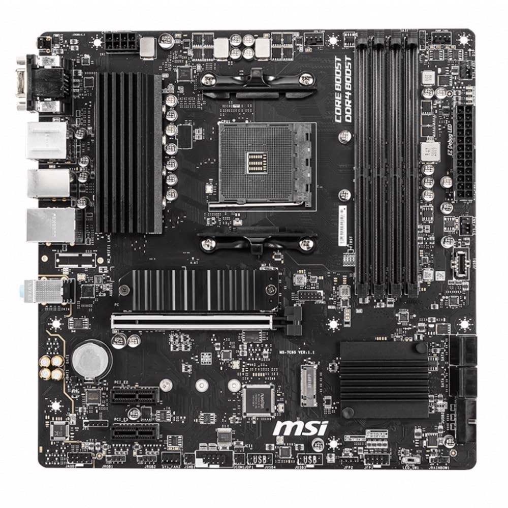 Msi B550M PRO-VDH B550 DDR4 M.2 USB 3.2 DP/HDMI/VGA PCI4.0 AM4 Anakart