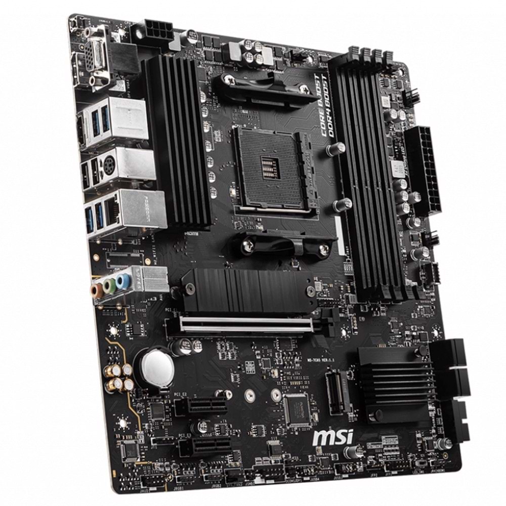 Msi B550M PRO-VDH B550 DDR4 M.2 USB 3.2 DP/HDMI/VGA PCI4.0 AM4 Anakart