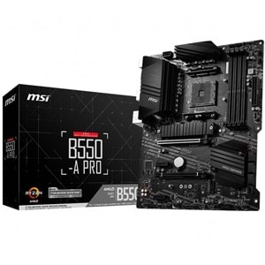 Msi B550-A PRO B550 DDR4 M.2 USB 3.2 DP/HDMI PCI4.0 AM4 Anakart