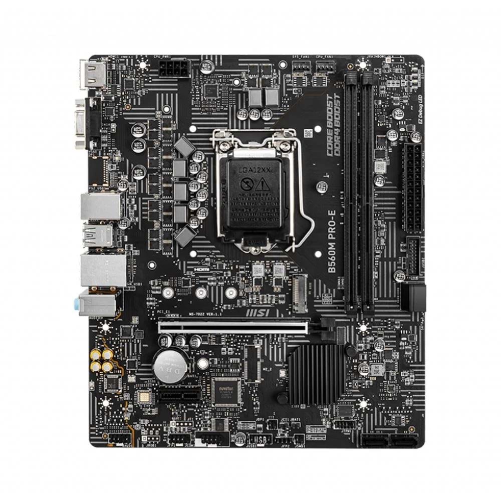 Msi B560M PRO-E B560 DDR4 USB3.2 M.2 HDMI/VGA PCI 4.0 1200p Anakart