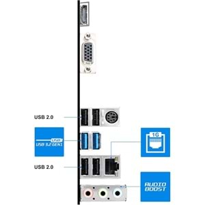 Msi B560M PRO-E B560 DDR4 USB3.2 M.2 HDMI/VGA PCI 4.0 1200p Anakart