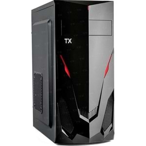 TX K3 300W USB 2.0 Piano Siyah ATX TXCHK3P300