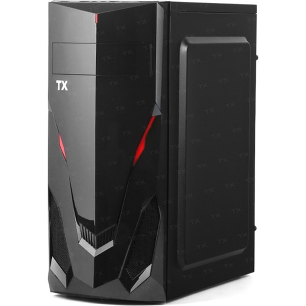 TX K3 300W USB 2.0 Piano Siyah ATX TXCHK3P300