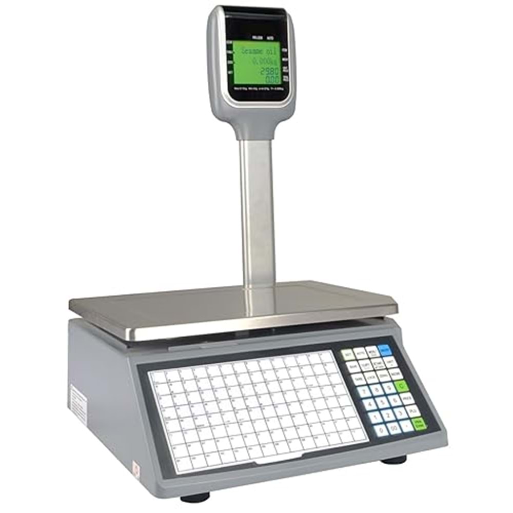 Palmx RLS1100D WSE 15-30 Kg. Barkod Yazıcılı Terazi
