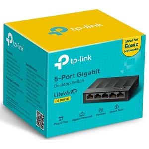 TP-Link LS1005G 5 Port 10/100/1000Mbps Desktop Switch