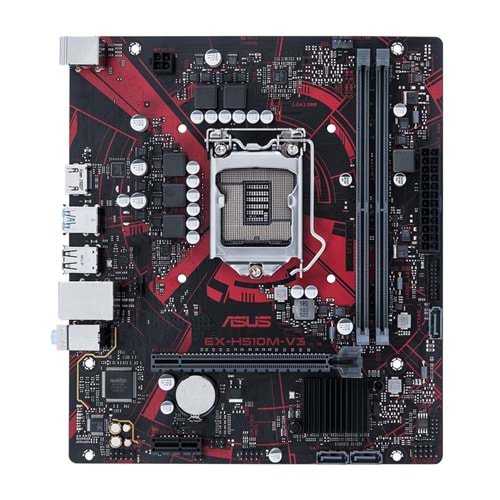 Asus EX-H510M-V3 H510 DDR4 HDMI PCI4.0 1200p Anakart