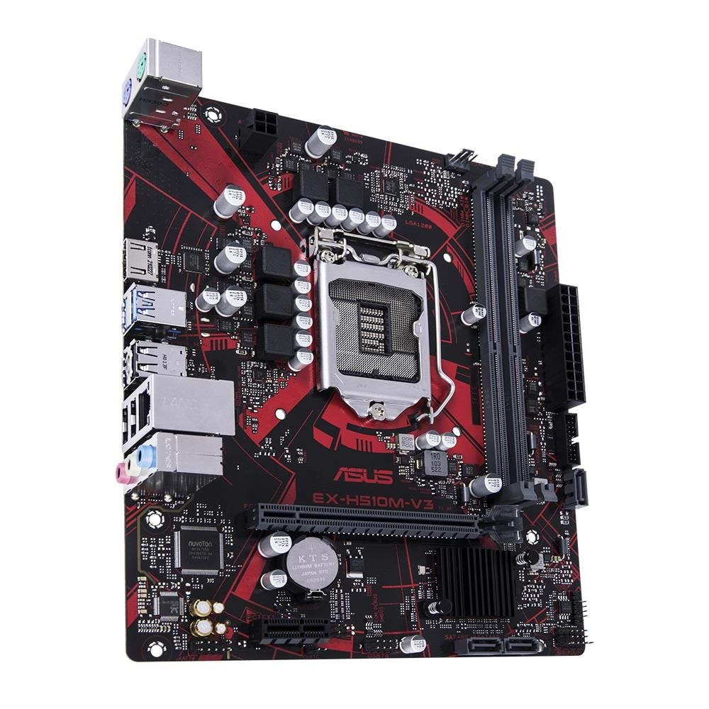 Asus EX-H510M-V3 H510 DDR4 HDMI PCI4.0 1200p Anakart