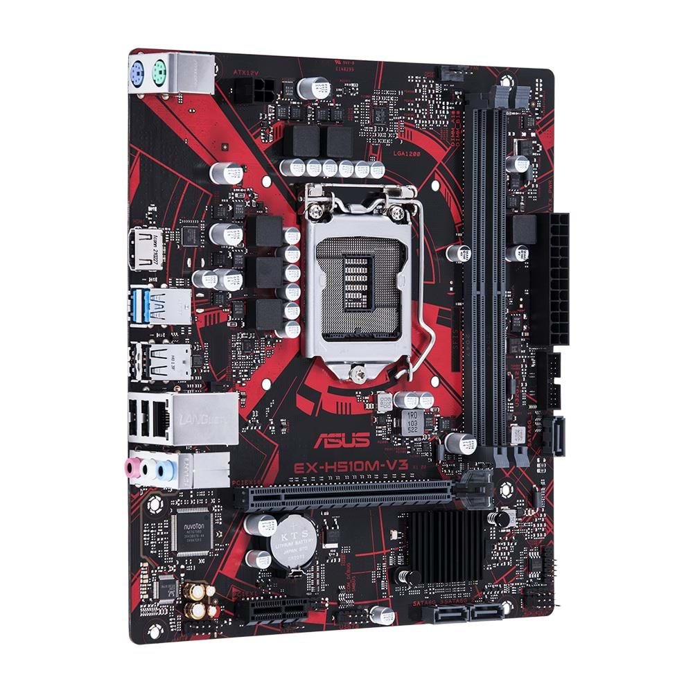 Asus EX-H510M-V3 H510 DDR4 HDMI PCI4.0 1200p Anakart