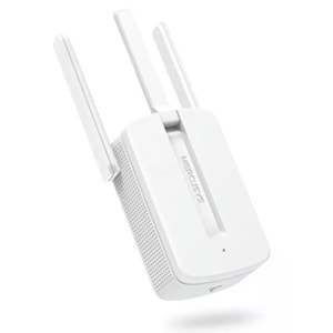 Mercusys MW300RE 300Mbps Wifi 3 Antenli signal Menzil Genişletici