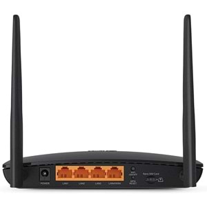 TP-Link Archer MR400 AC1200 Wireless Dual Band 4G LTE Router Sim Kart
