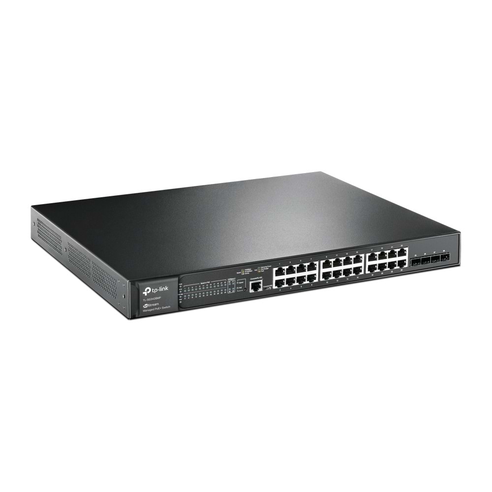 Omada TL-SG3428MP 28 Port Gigabit L2 Yönetilebilir POE Switch 384W
