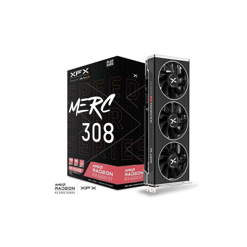 XFX RX 66XT8TBDQ 16GB 128Bit GDDR6 DP/HDMI Ekran Kartı