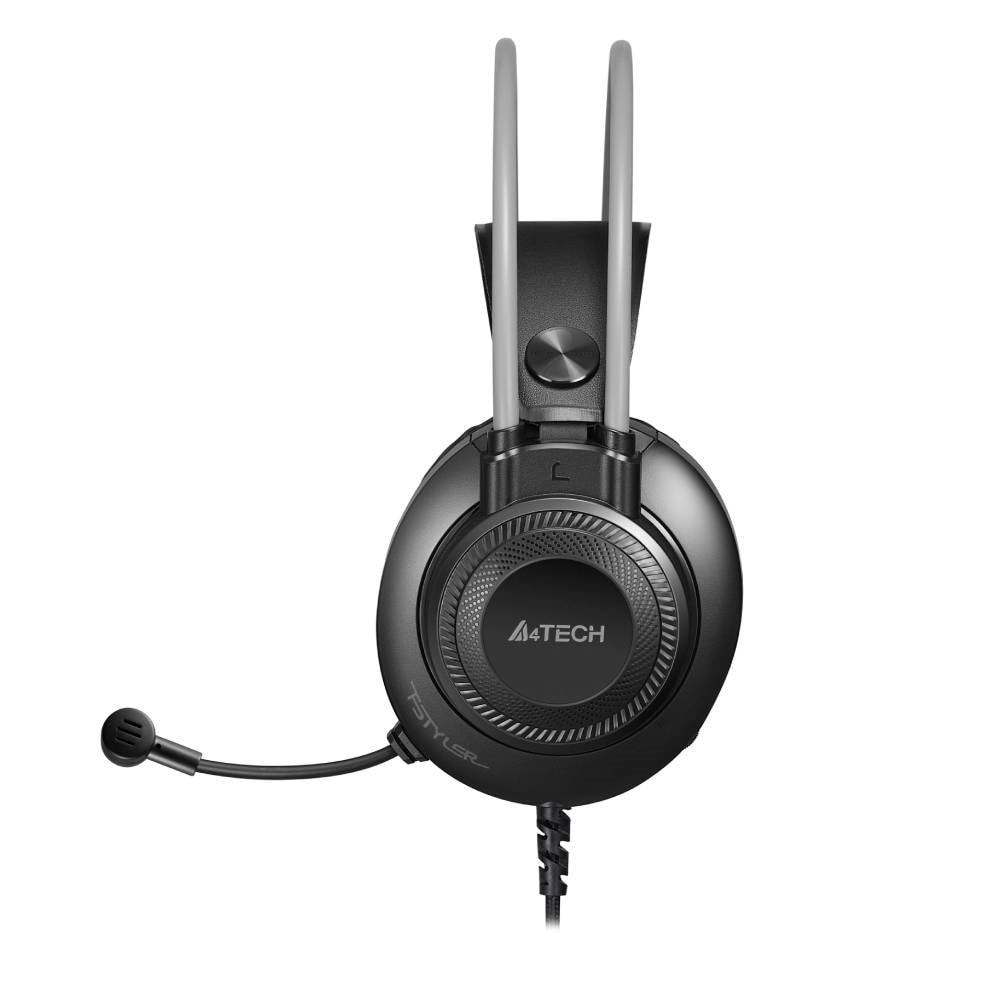 A4 Tech FH 200U Gri Mikrofonlu USB Kulaklık