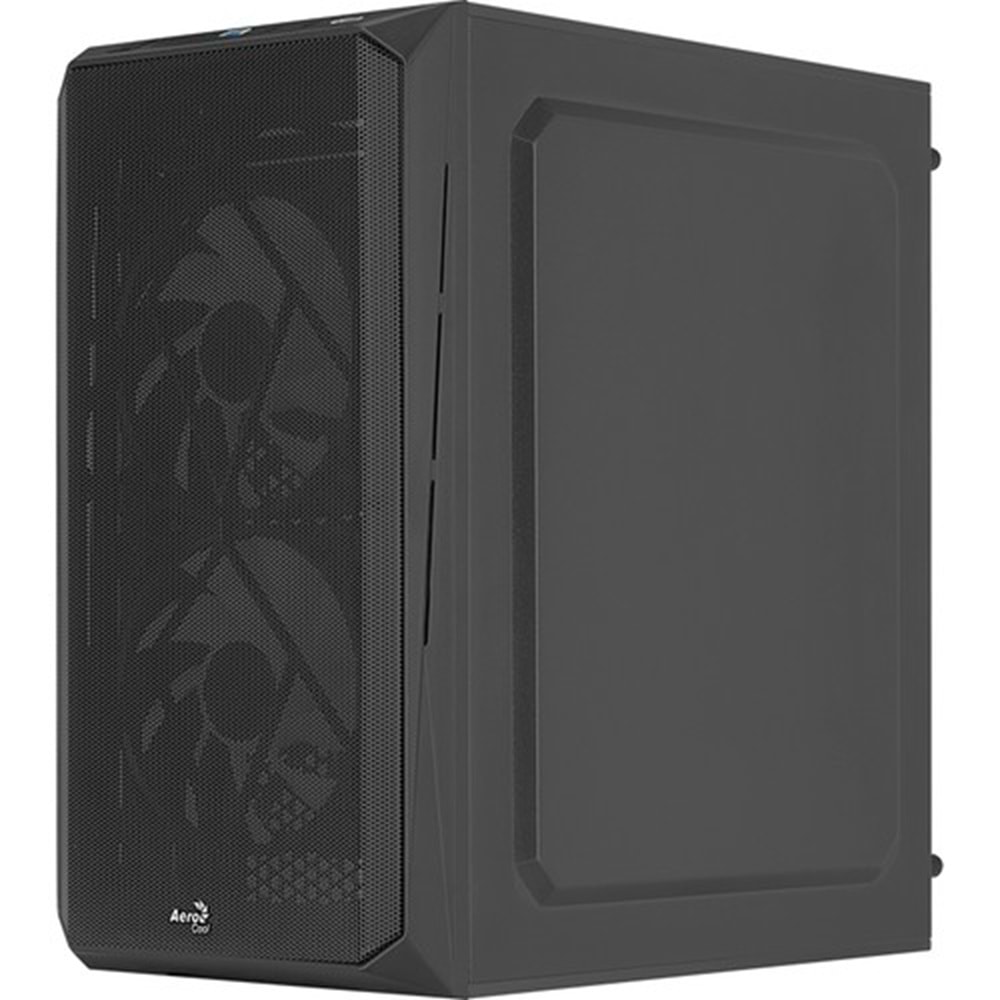 Aerocool CS 107 3X12CM FRGB Fanlı Tam Mesh Ön Panel Micro ATX Mini ITX Bilgisayar Kasası AE CS107P400