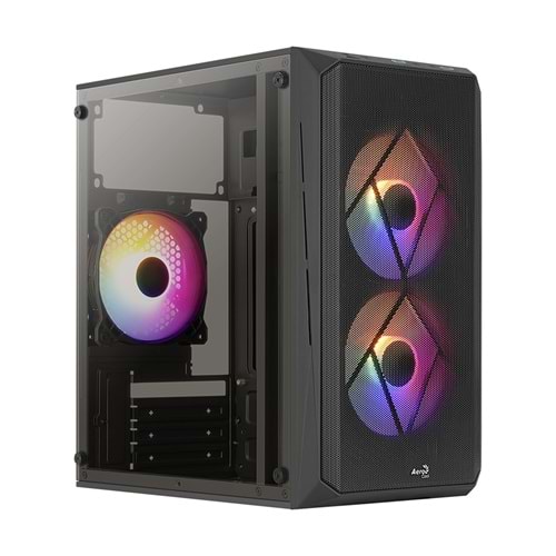 Aerocool AE CS107P500 CS 107 500W Micro ATX Mini ITX Siyah Kasa