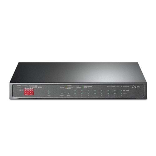 Tp-Link TL-SG1210MP 10-Port Gigabit Desktop Switch 1-SFP 8-Port PoE+ (123W)
