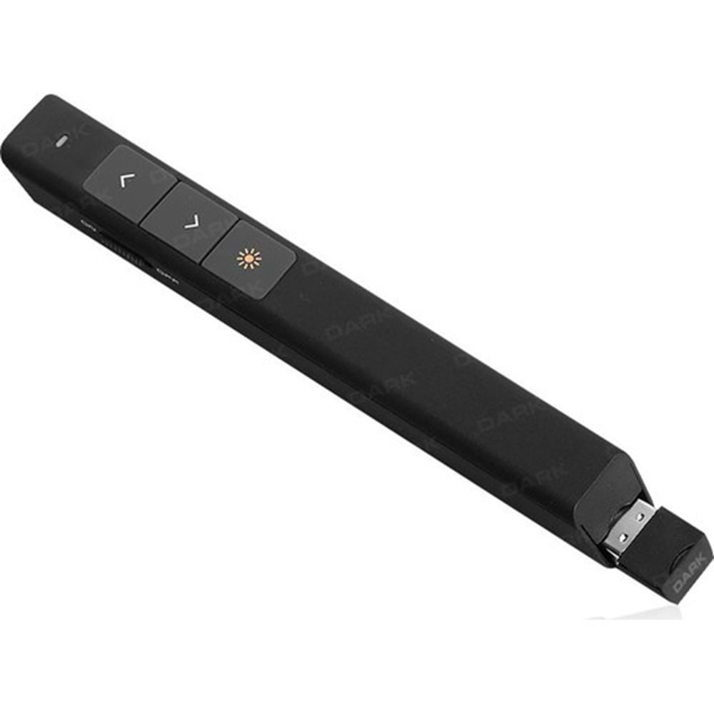 Dark WP08 Kırmızı Lazerli 2.4GHz RF Kablosuz Sunum Kumandası Presenter DK-AC-WP08