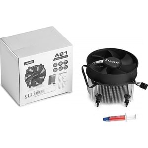 Dark 9 cm AMD İşlemciler Ile Uyumlu Pwm Fanlı İşlemci Soğutucu DKCCA91