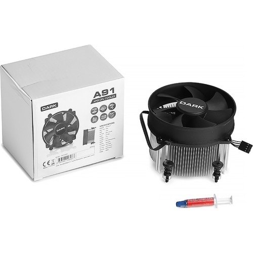 Dark 9 cm AMD İşlemciler Ile Uyumlu Pwm Fanlı İşlemci Soğutucu DKCCA91