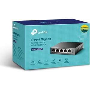 Tp-Link TL-SG1005LP 5 Port 10/100/1000 Mbps 4 Port Poe Gıgabıt Masaüstü Swıtch