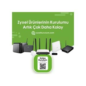 Zyxel NBG6604 AC1200 Dual-Band Kablosuz Gigabt Router
