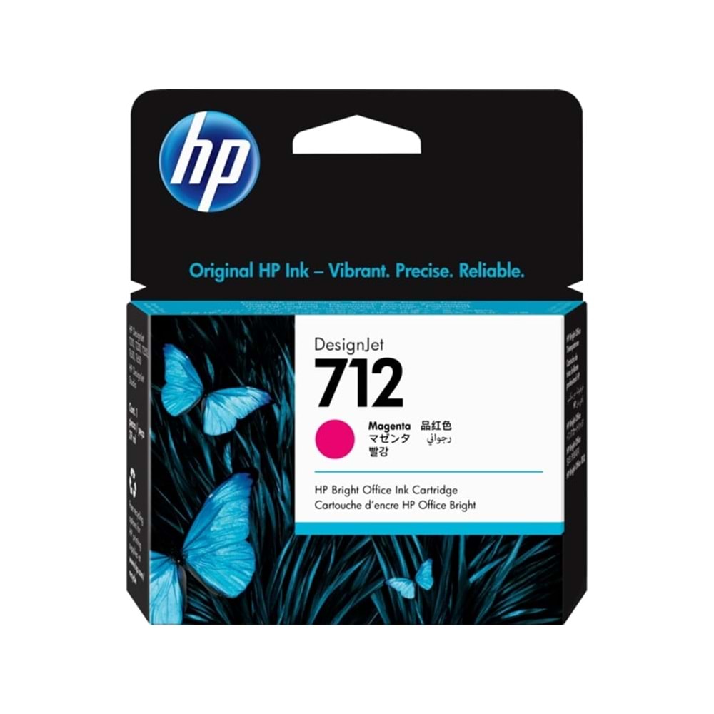 HP No: 712 KIRMIZI Kartuş 29ML