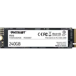 Patriot SSD 240GB P310 VPN100 M.2 2280 PCIE 1700/1000