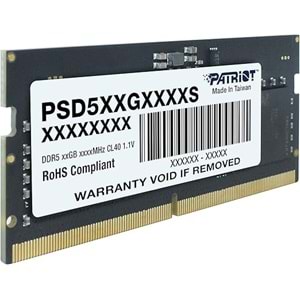 Patriot Signature 16GB 3200Mhz SODIMM DDR4 RAM