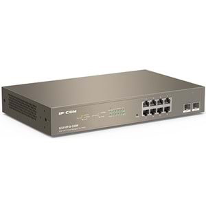 IP-COM G3310P-8-150W 8 Port + 2X1GB SFP Uplink CLOUD Yönetilebilir Rackmount 130W POE Switch