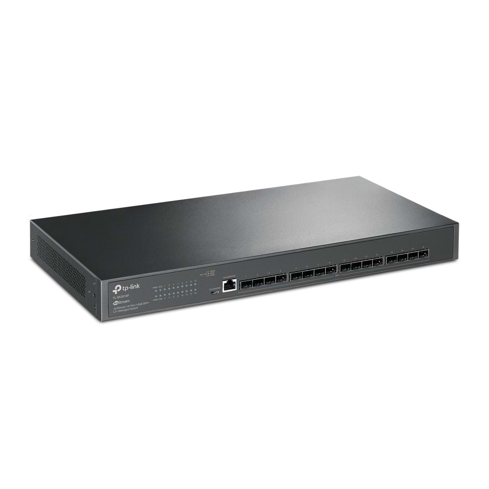 Tp-Link TL-SX3016F 16 Port 10GB SFP L2+ Yönetilebilir Masaüstü Switch